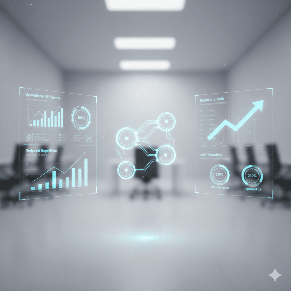 Diagrama del proceso de automatización con inteligencia artificial
