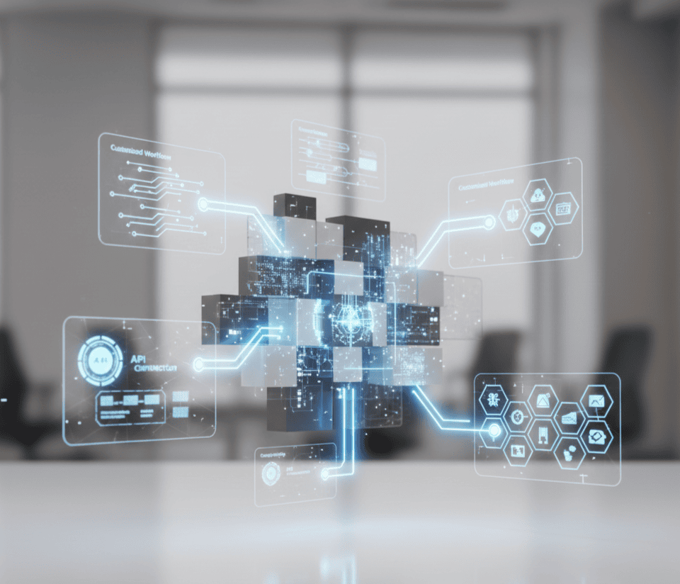 Consultoría y desarrollo custom con modelos, APIs y soluciones a medida para proyectos empresariales